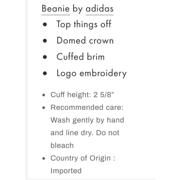 🆕✔️✔️ADIDAS RETRO POMPOM BEANIE ✔️✔️🆕 - Picture 8 of 9